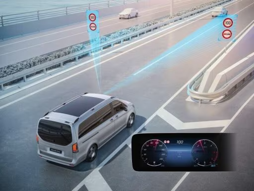 Mercedes V-Class Traffic Sign Assist