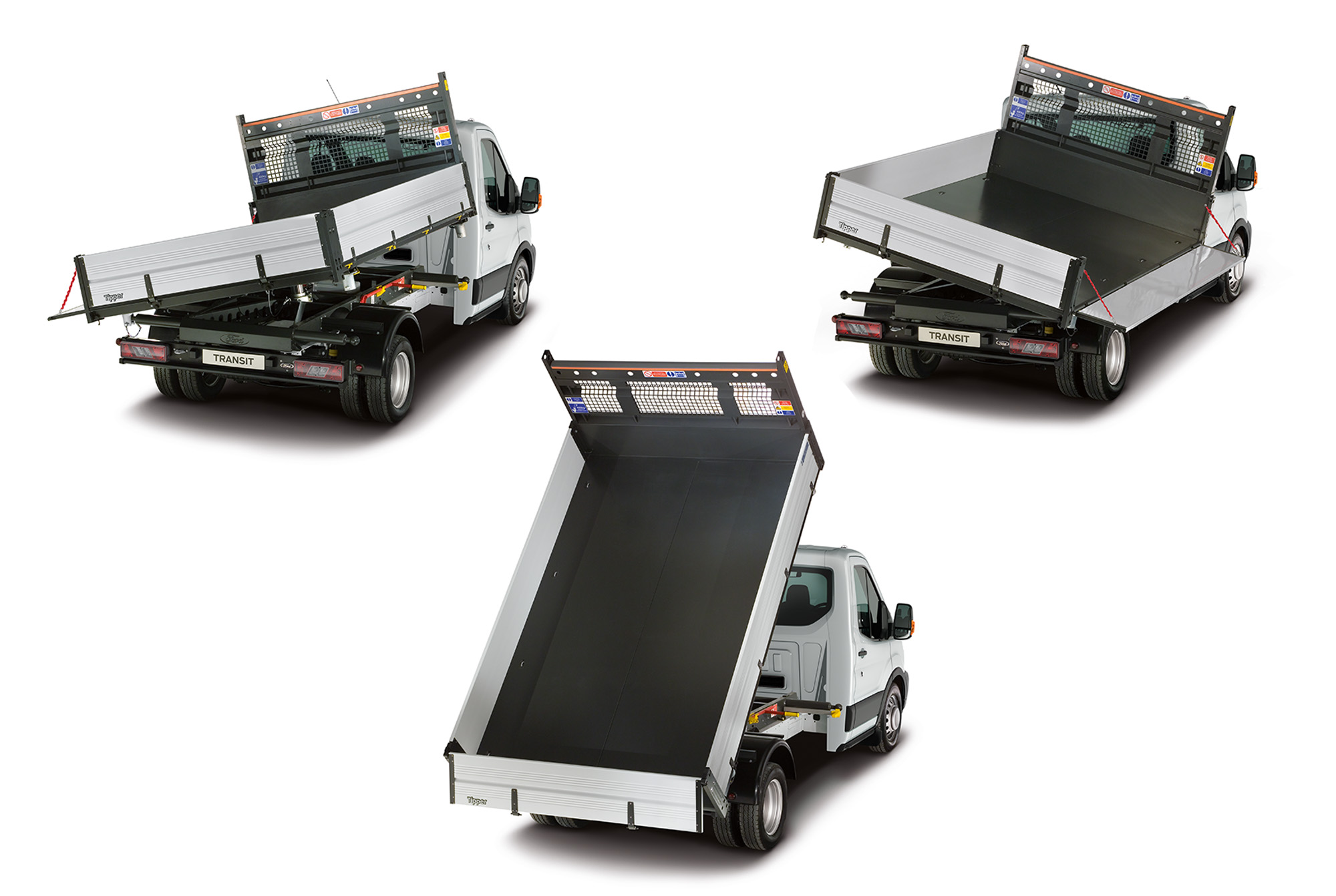 One-Stop 3-Way Tipper Ford Transit Van Conversions