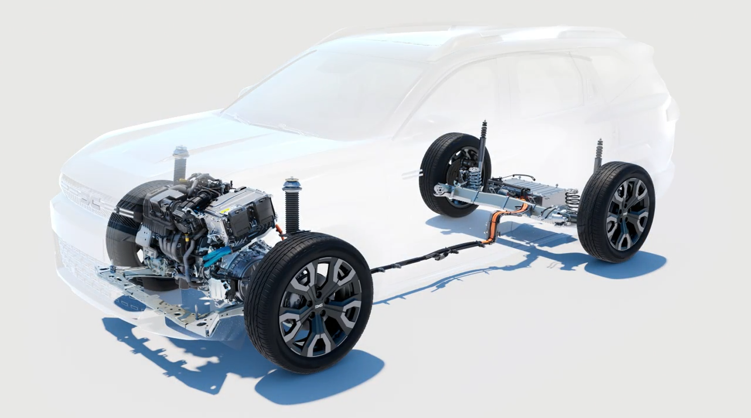 hybrid engine of new dacia bigster
