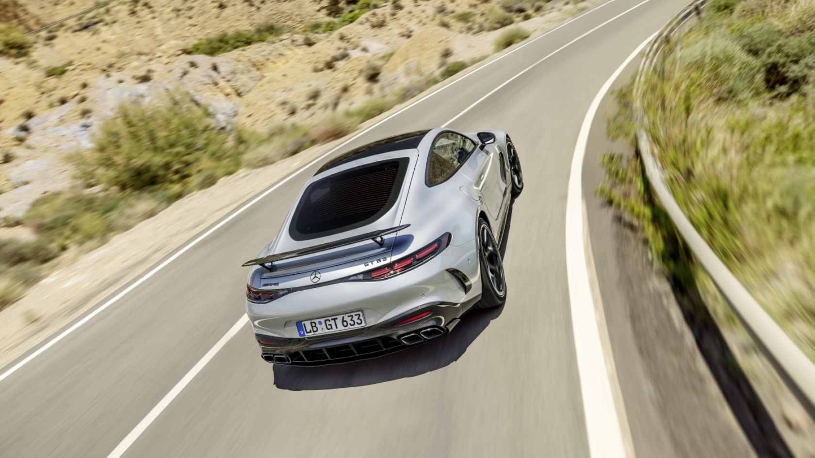 Mercedes-Benz AMG GT Coupe Rear View