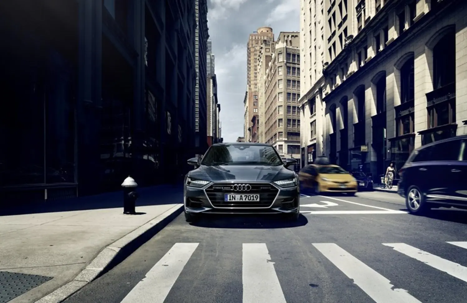 Grey Audi Vehicle