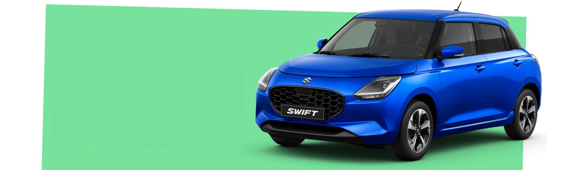 Blue Suzuki Swift