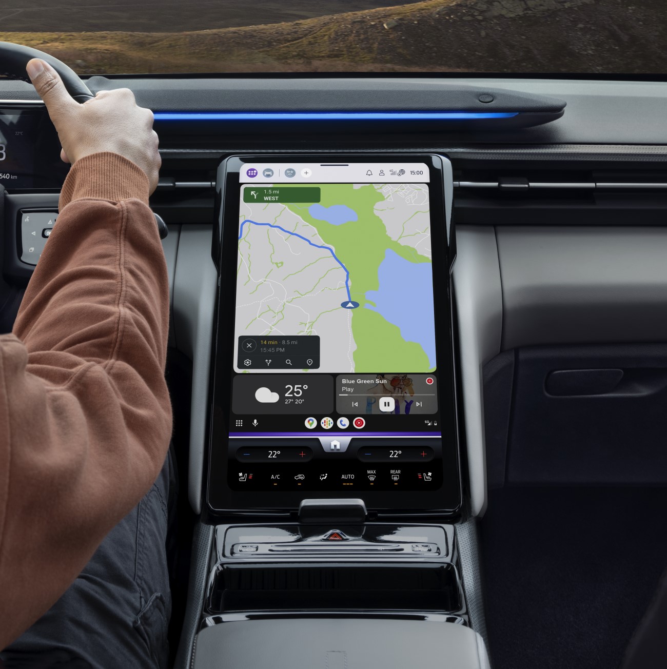 Ford Explorer touchscreen