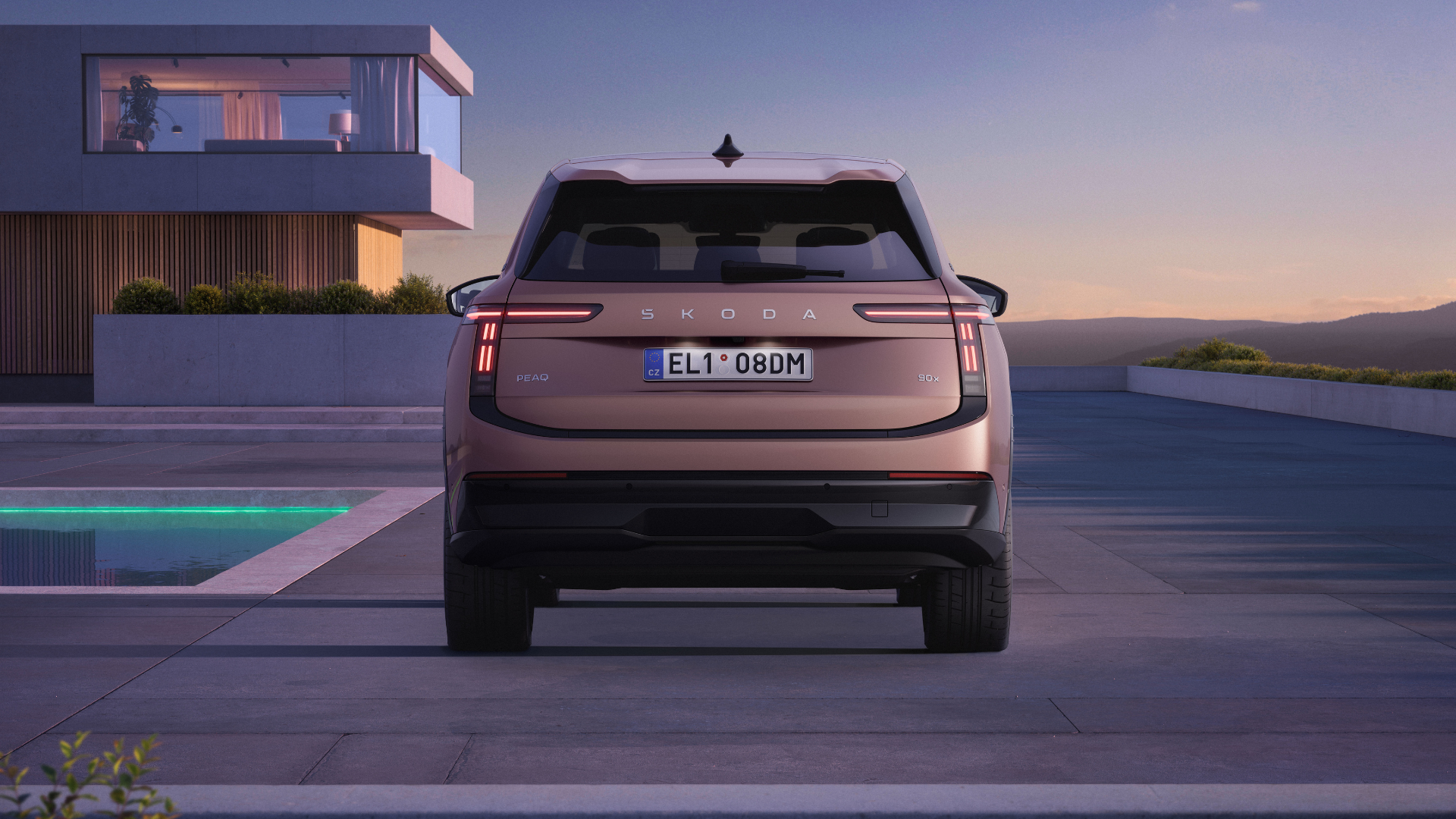 The all-new, all-electric Škoda Peaq