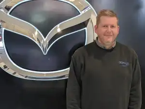 Andrew Clarke representing Donald’s dealership team.