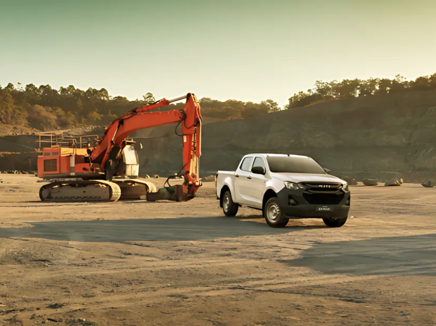 Isuzu D-Max exterior side view