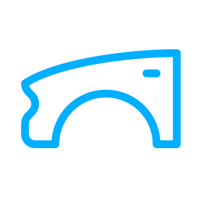 Quarter panel icon