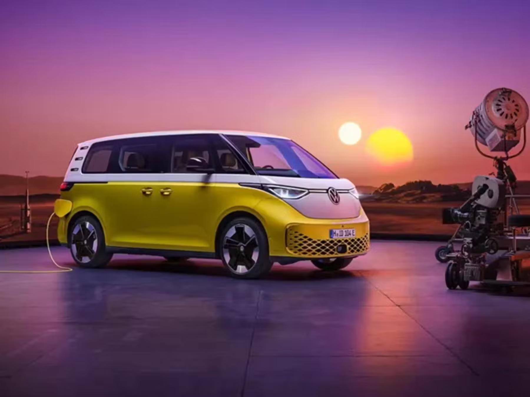 Volkswagen ID. Buzz Front Side View