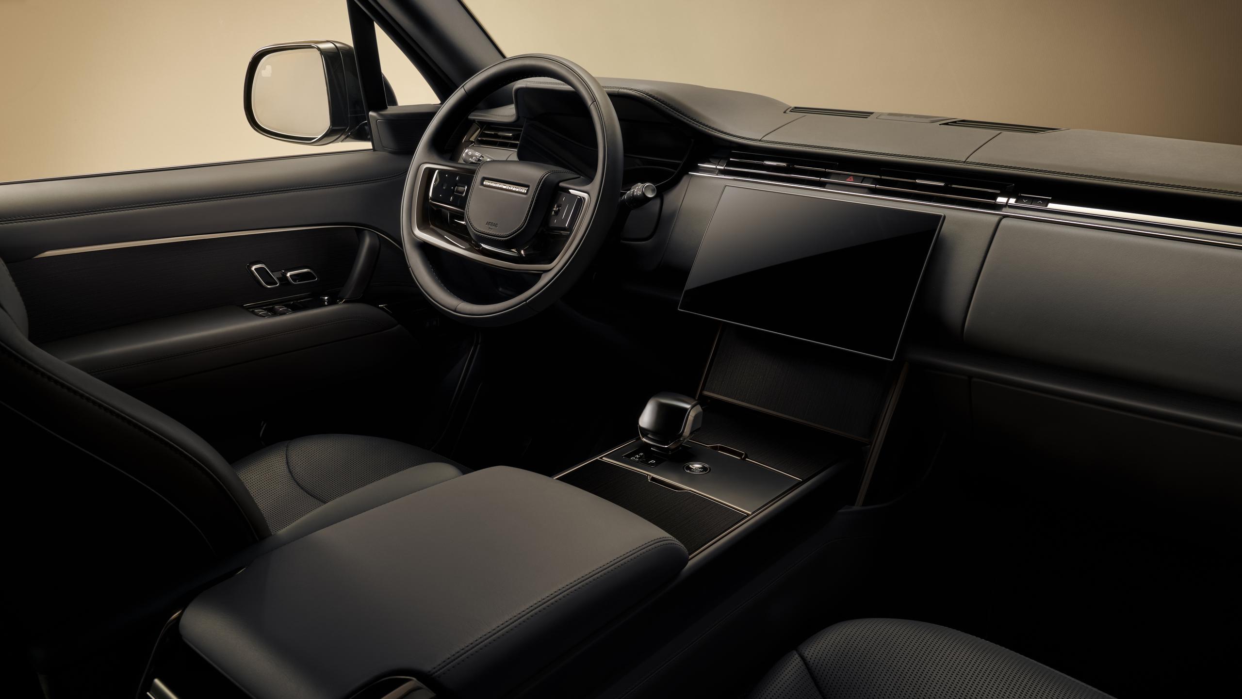 interior of Range Rover SV