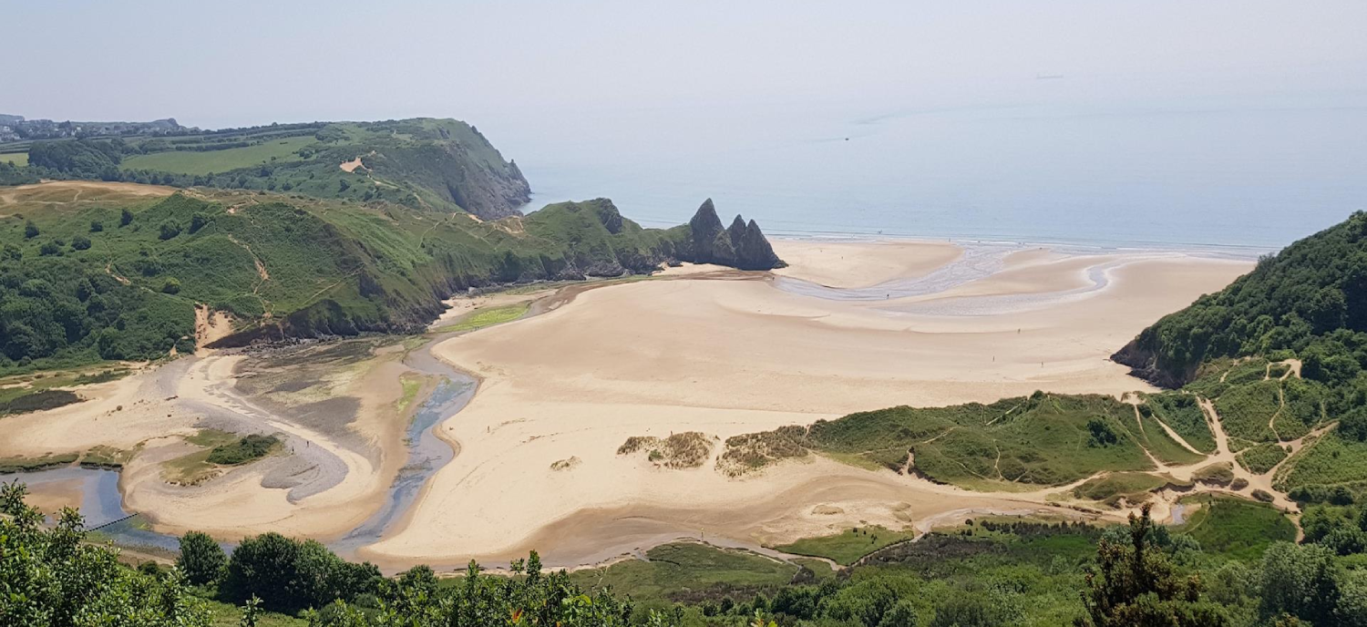 Three Cliffs Bay