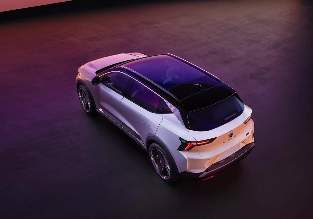 Scenic E-Tech Electric top view