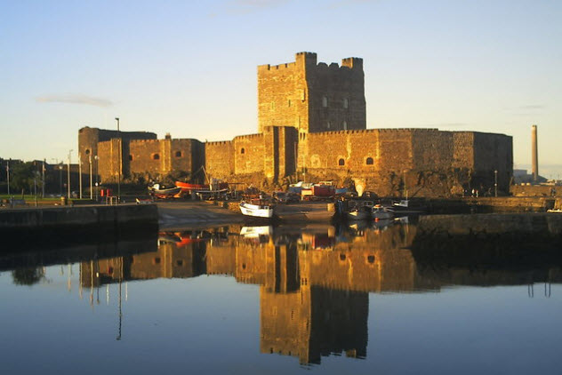 carrickfergus castle directions haunted ghost