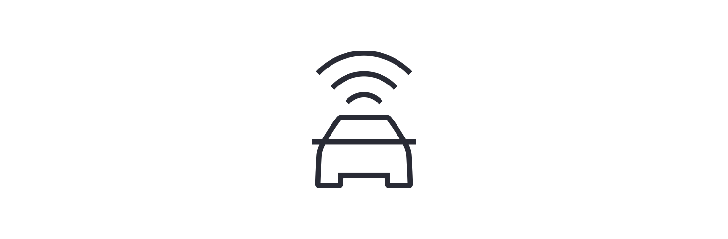 car with waves