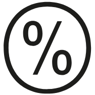 Percentage icon