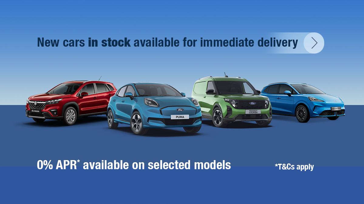 Suzuki, Ford, Ford Pro & MG at Dinnages