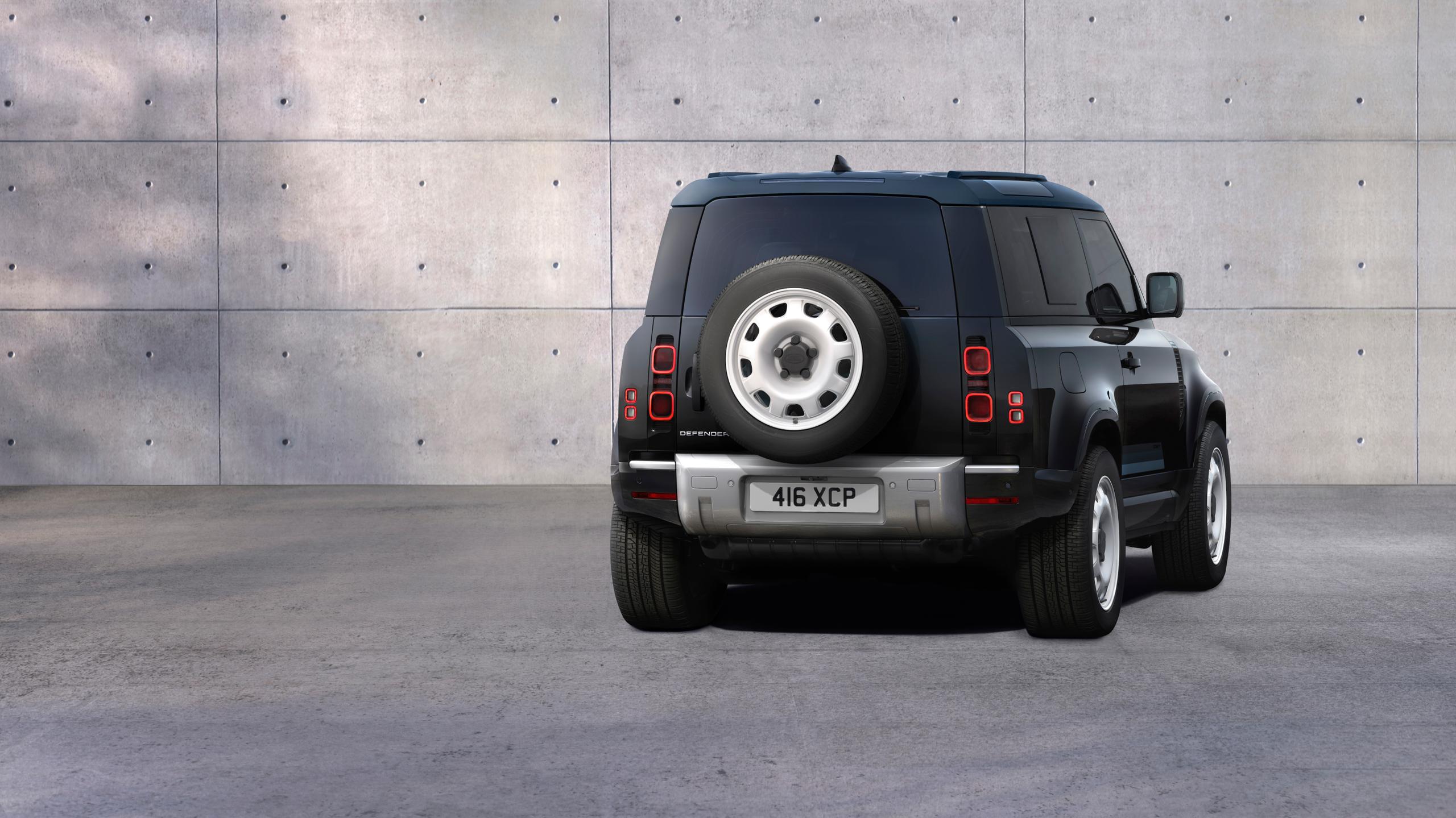 rear of DEFENDER 90