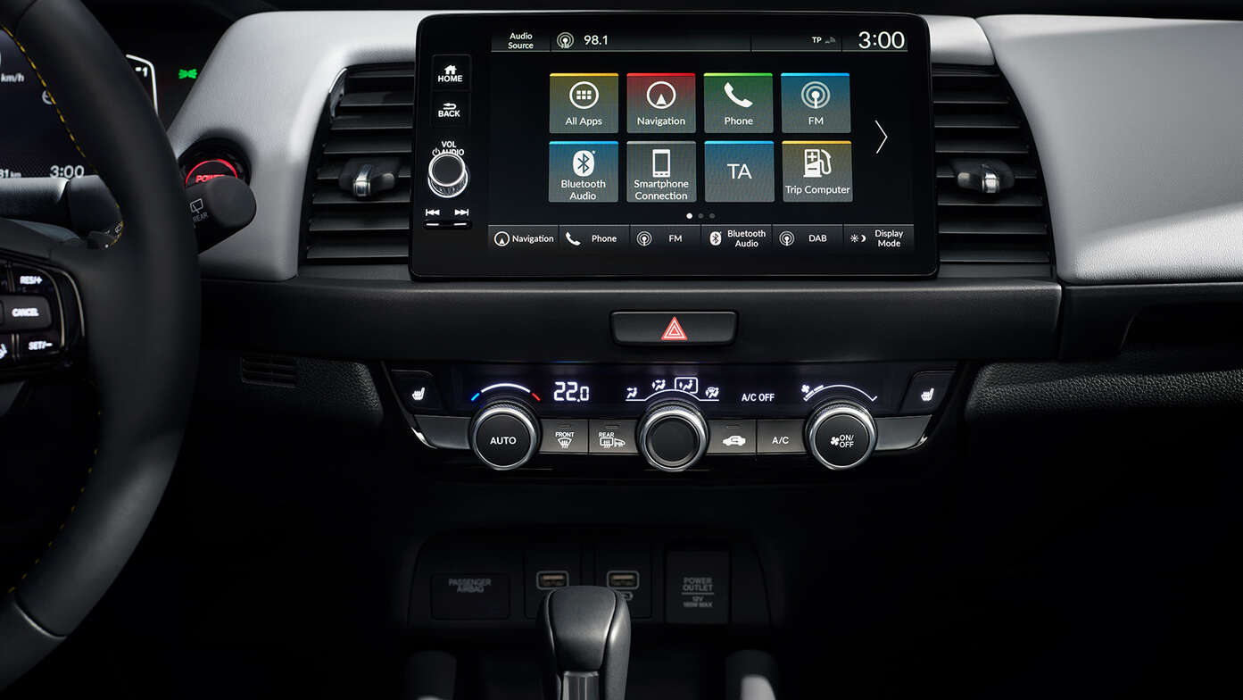 Honda Jazz Infotainment System