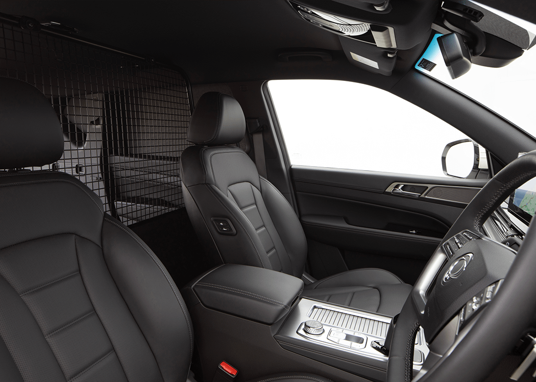 front seats of kgm rexton