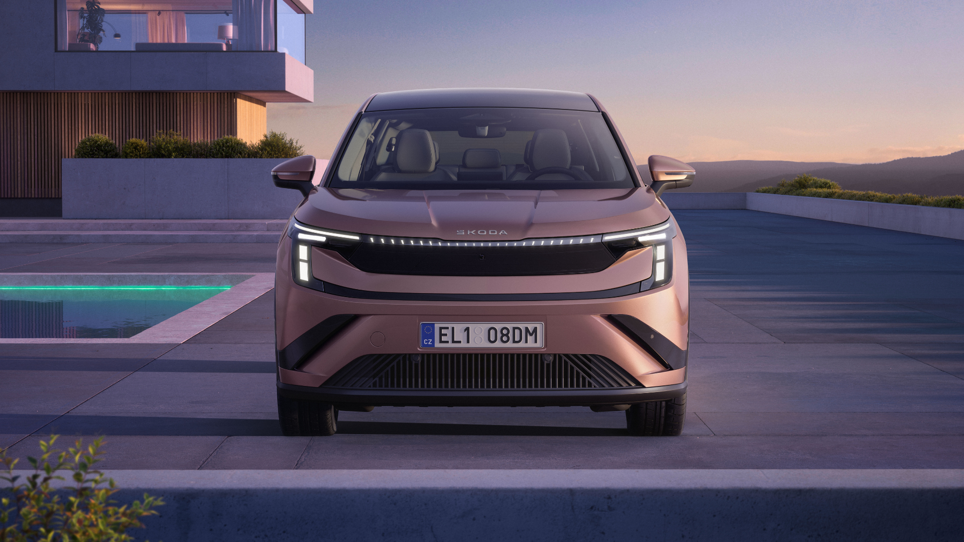 The all-new, all-electric Škoda Peaq