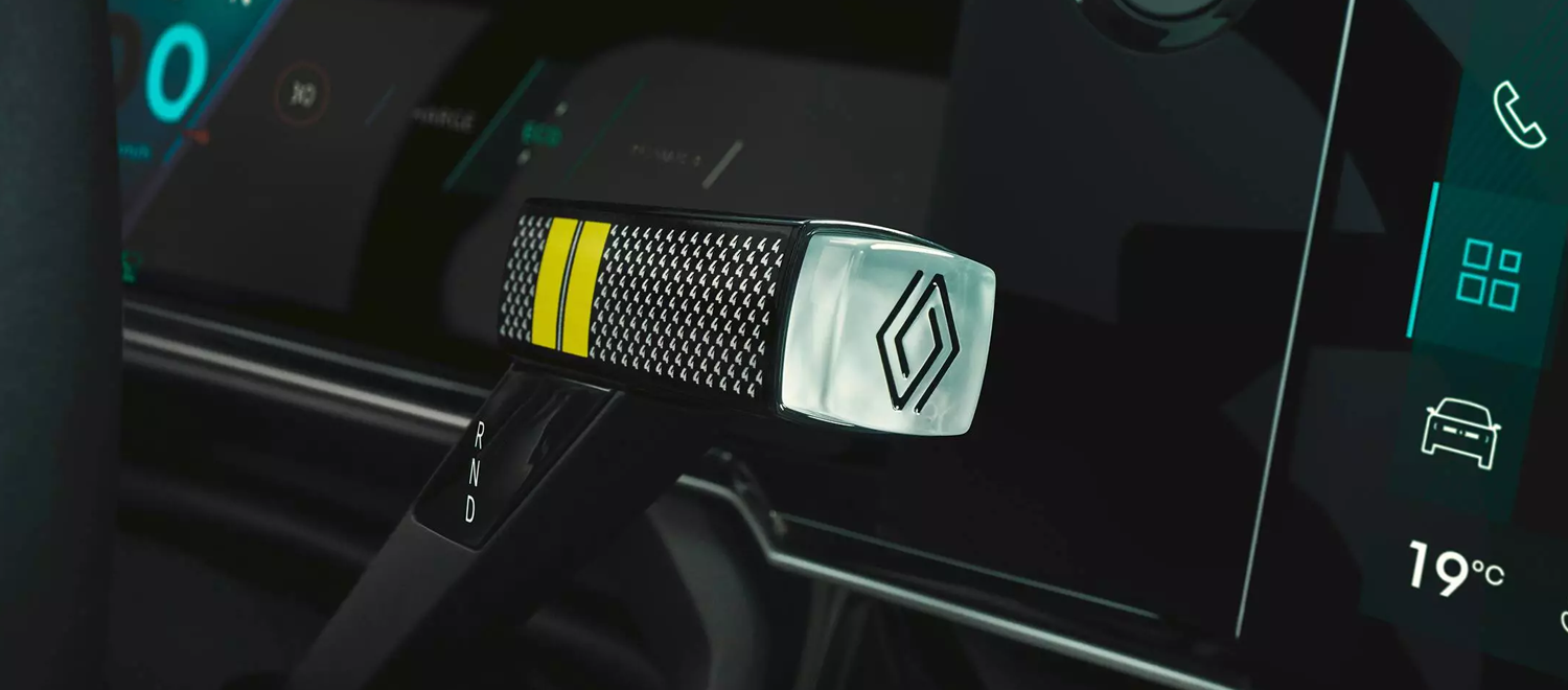 e-pop shifter on Renault 4