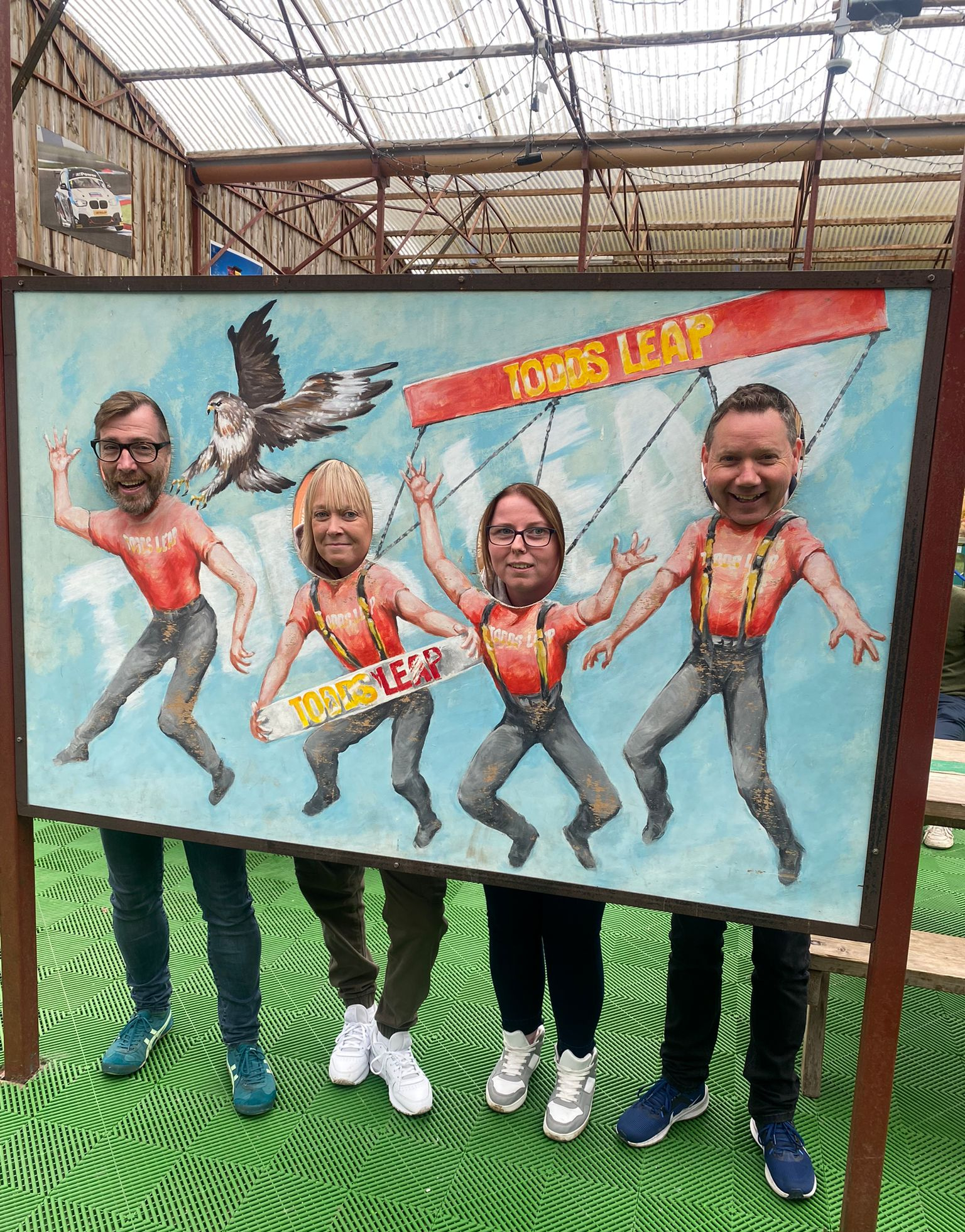 Saltmarine Staff Day at Todds Leap