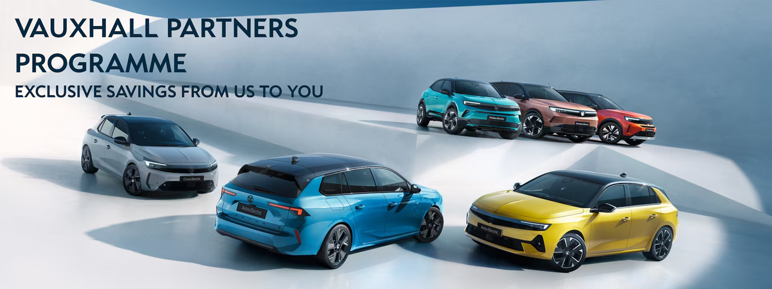 Vauxhall partners programme, vauxhall range
