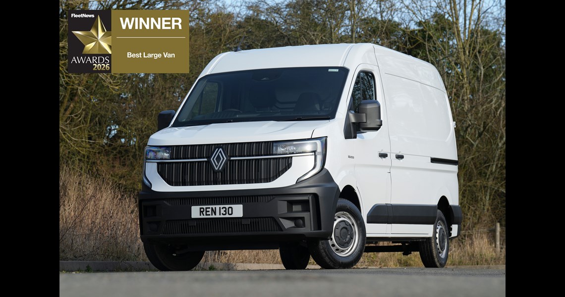 RENAULT MASTER NAMED ‘BEST LARGE VAN’ AT THE FLEET NEWS AWARDS 2026