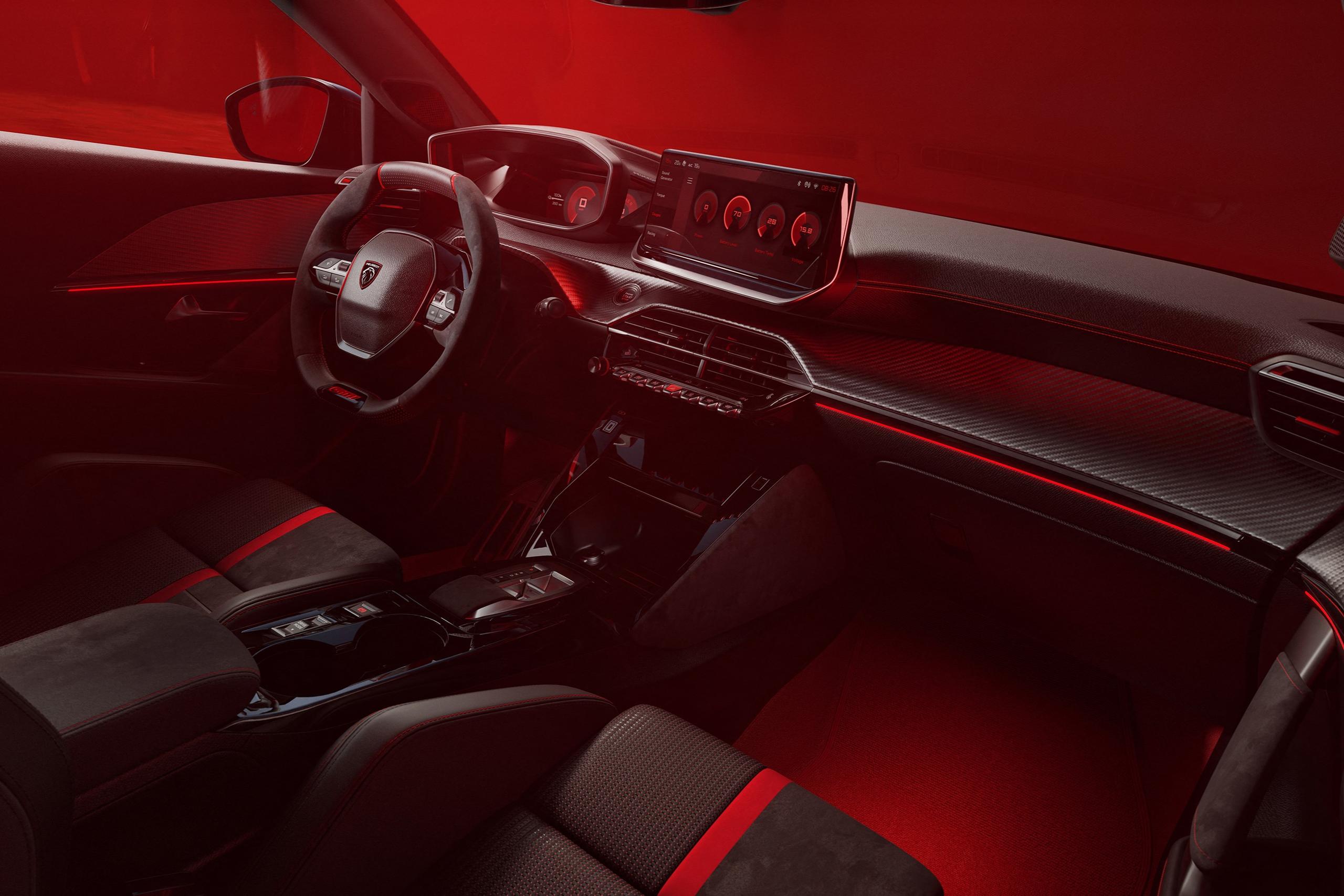 New Peugeot E-208 GTI