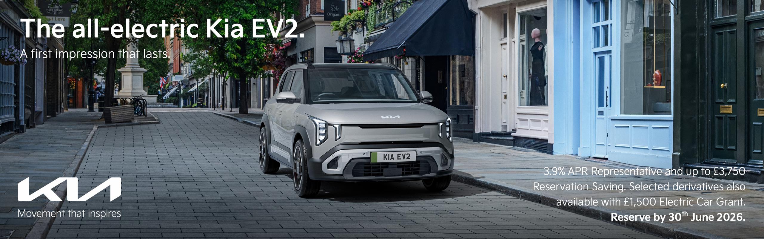 New Kia EV2 Electric Car Grant | Kia EV2 Test Drive at Gravells Kia