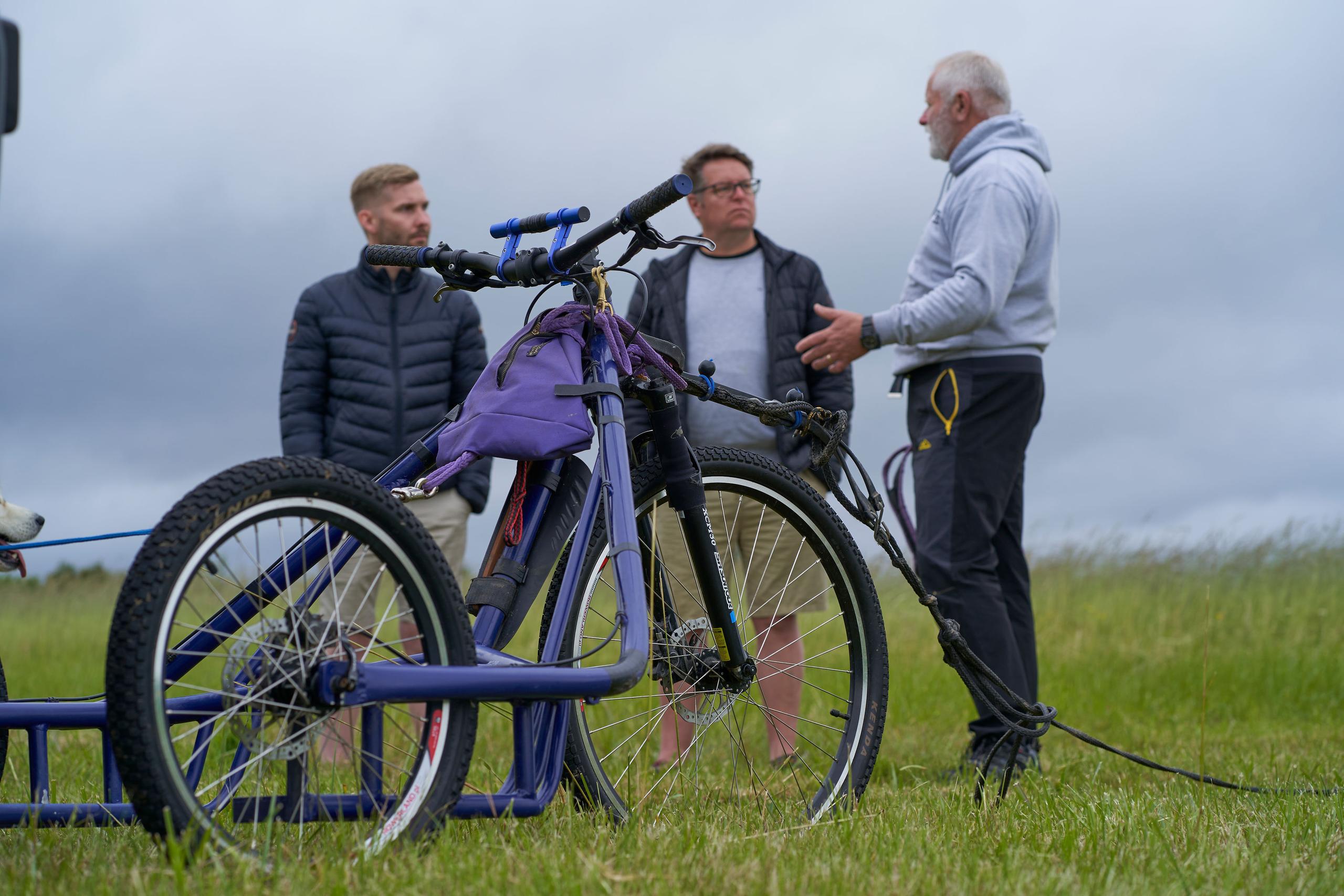 Sleddog Dryland World Championship Isuzu bike
