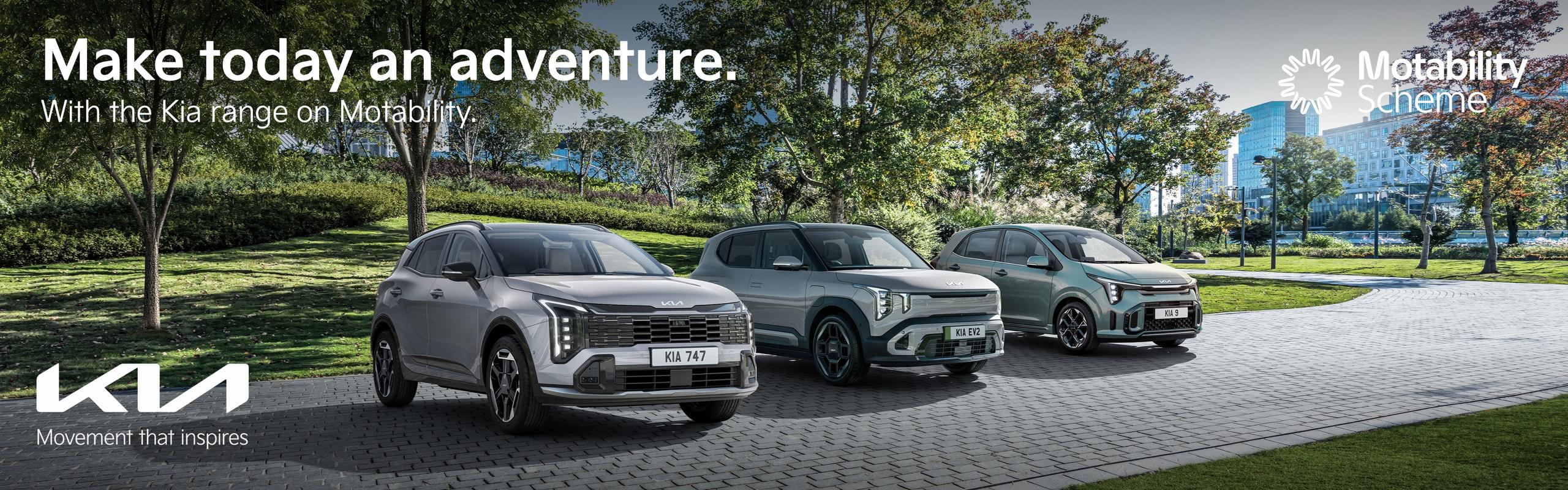 Kia Motability Scheme Cars | Motability Offers at Gravells Wales and Hereford