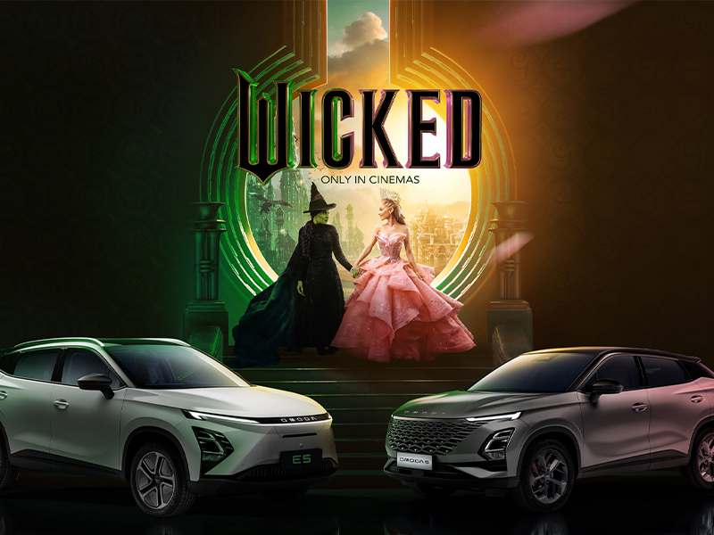 OMODA&JAECOO Partner with Universal Pictures’ New Cinematic Event, Wicked, to Explore Magical Journeys Wicked arrives in UK Cinemas November 22, 2024