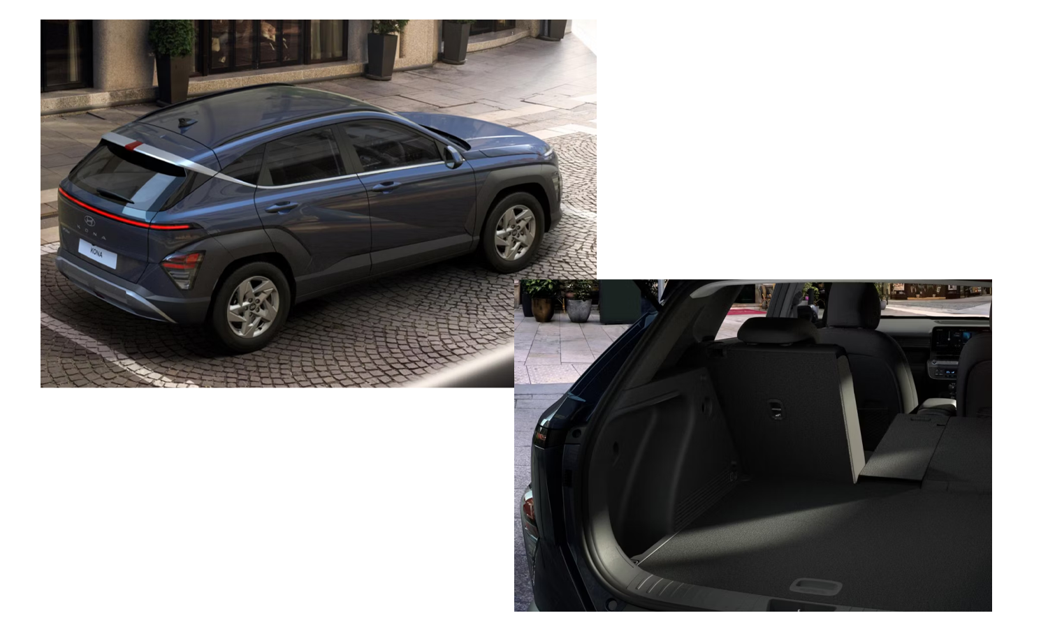 Kona Exterior and Boot Space