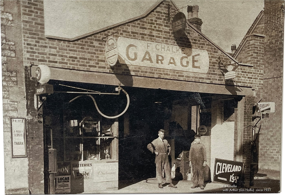 FJ Chalke Garage 1931