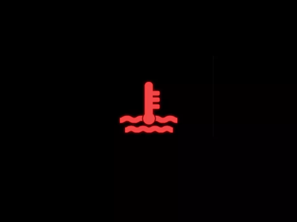 Engine Cooling System Warning Light