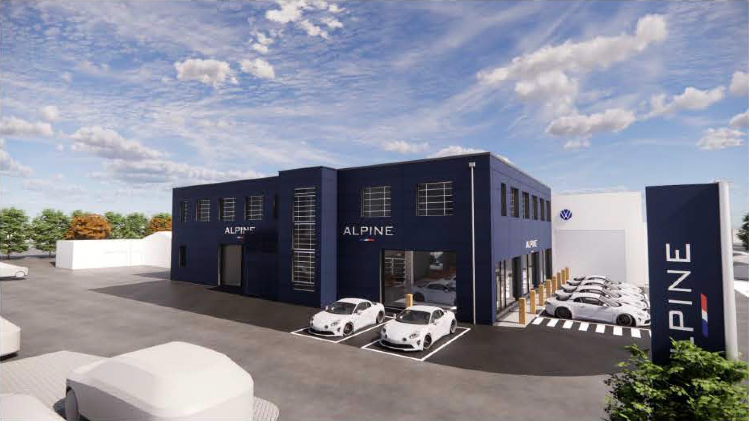 A New Alpine Showroom Is Coming to Basingstoke
