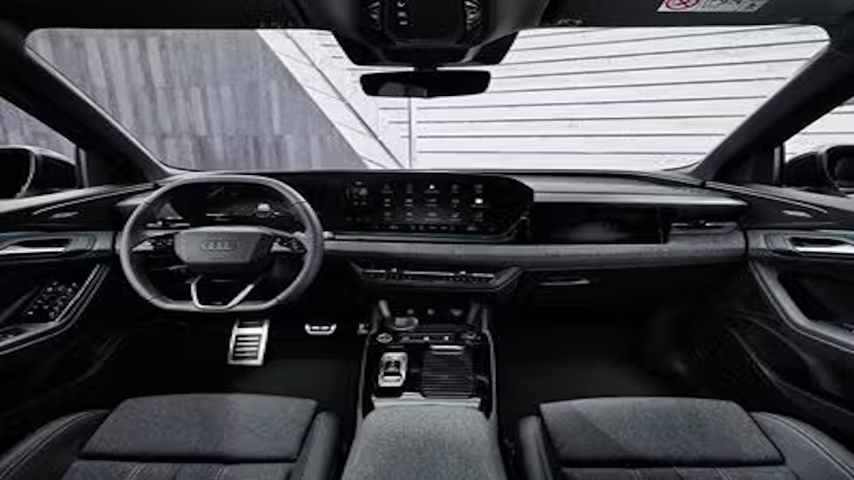 interior of Audi Q6 SUV e-tron