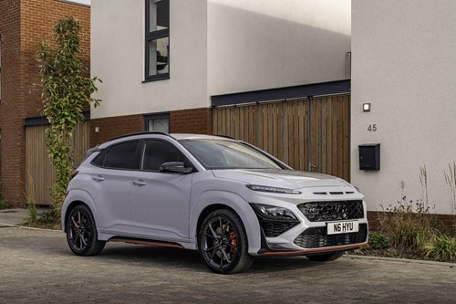 Grey Hyundai KONA N Line Exterior