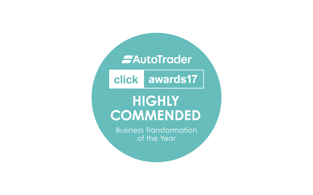 Autotrader Click awards 2017 winner