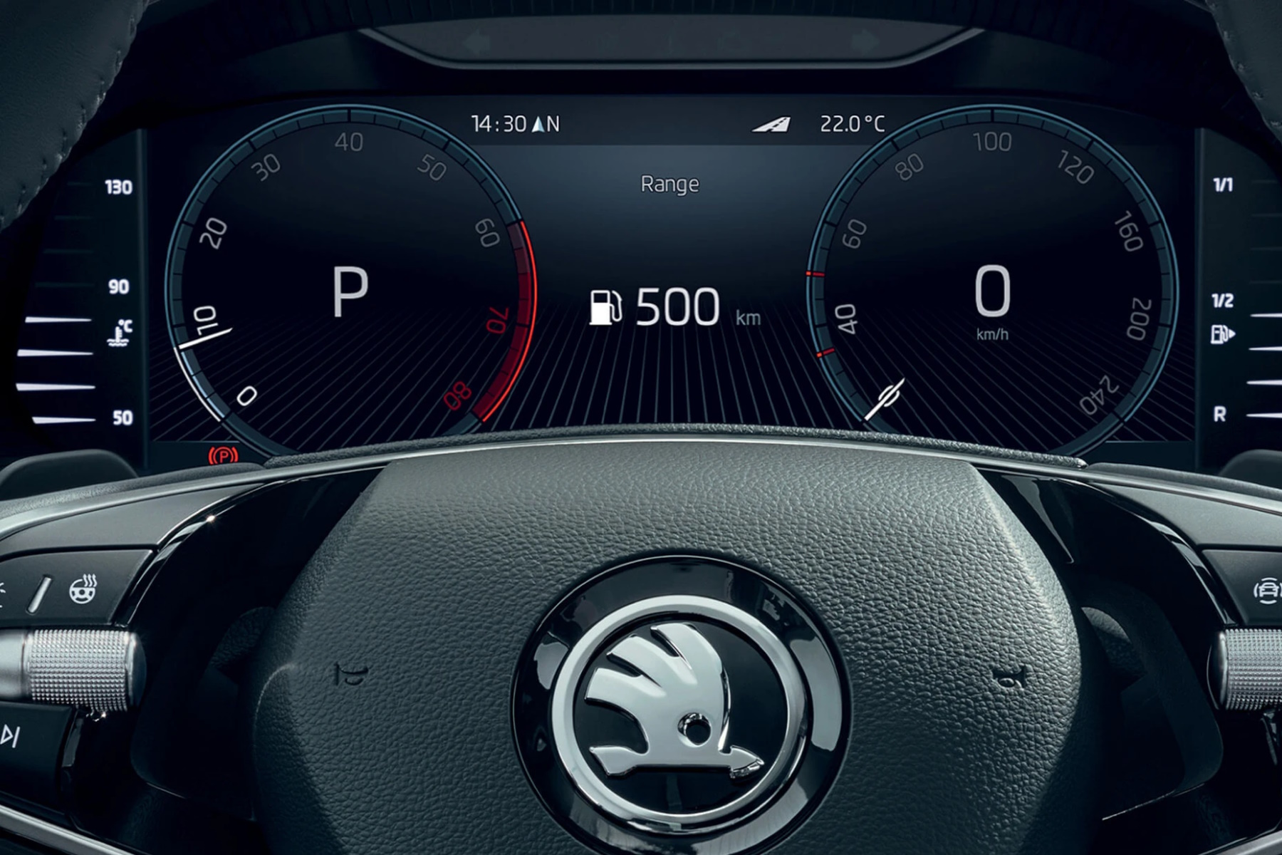 Skoda Scala Digital Drivers Display