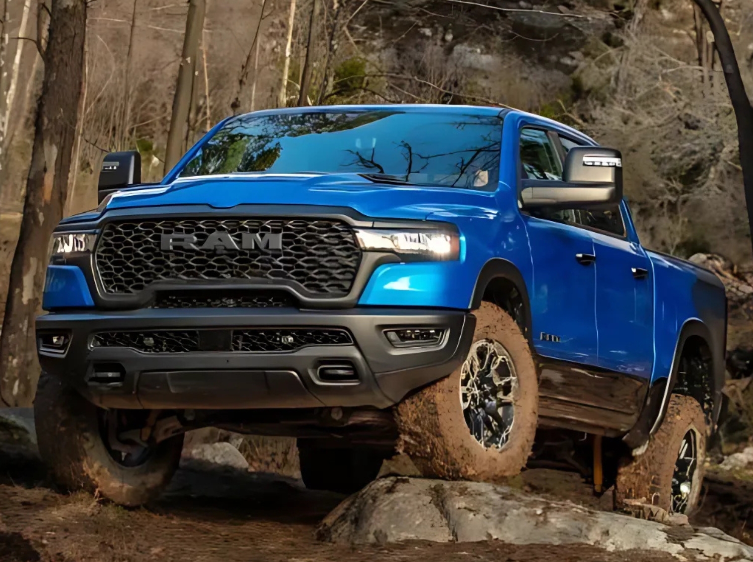RAM 1500 TRX driving offroad