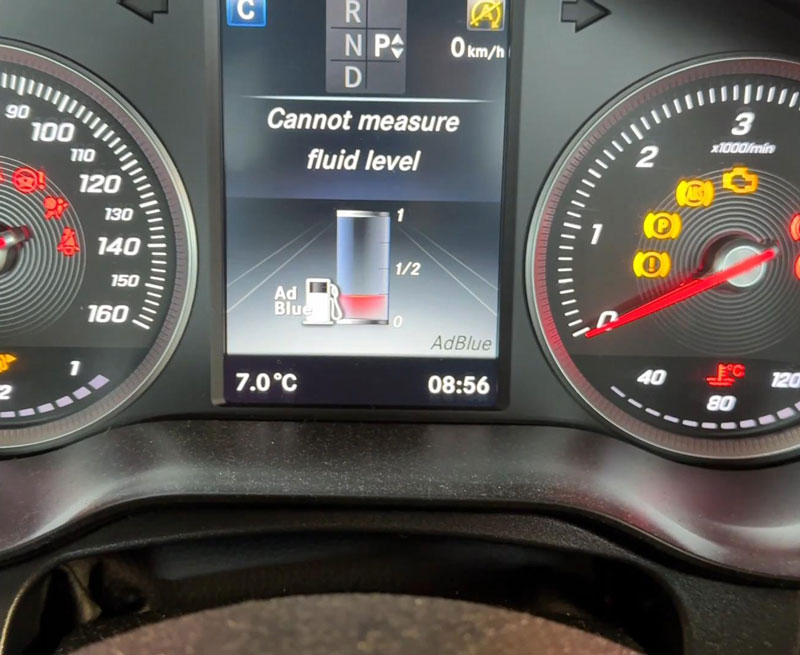 AdBlue Faults & Repairs: P20EE, NOx Sensors, SCR Problems and AdBlue Warning Lights