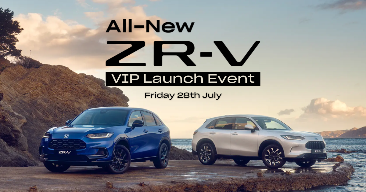 All New Honda Zr V Hybrid Vip Launch Event Rowes