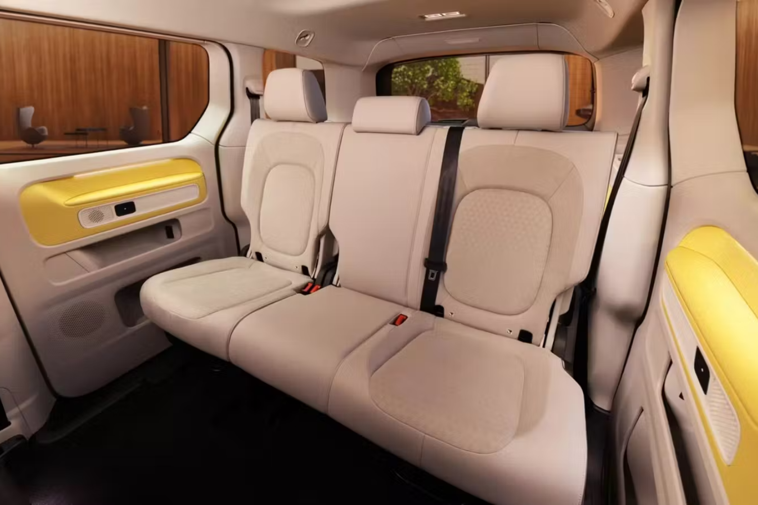 ID. Buzz rear seats