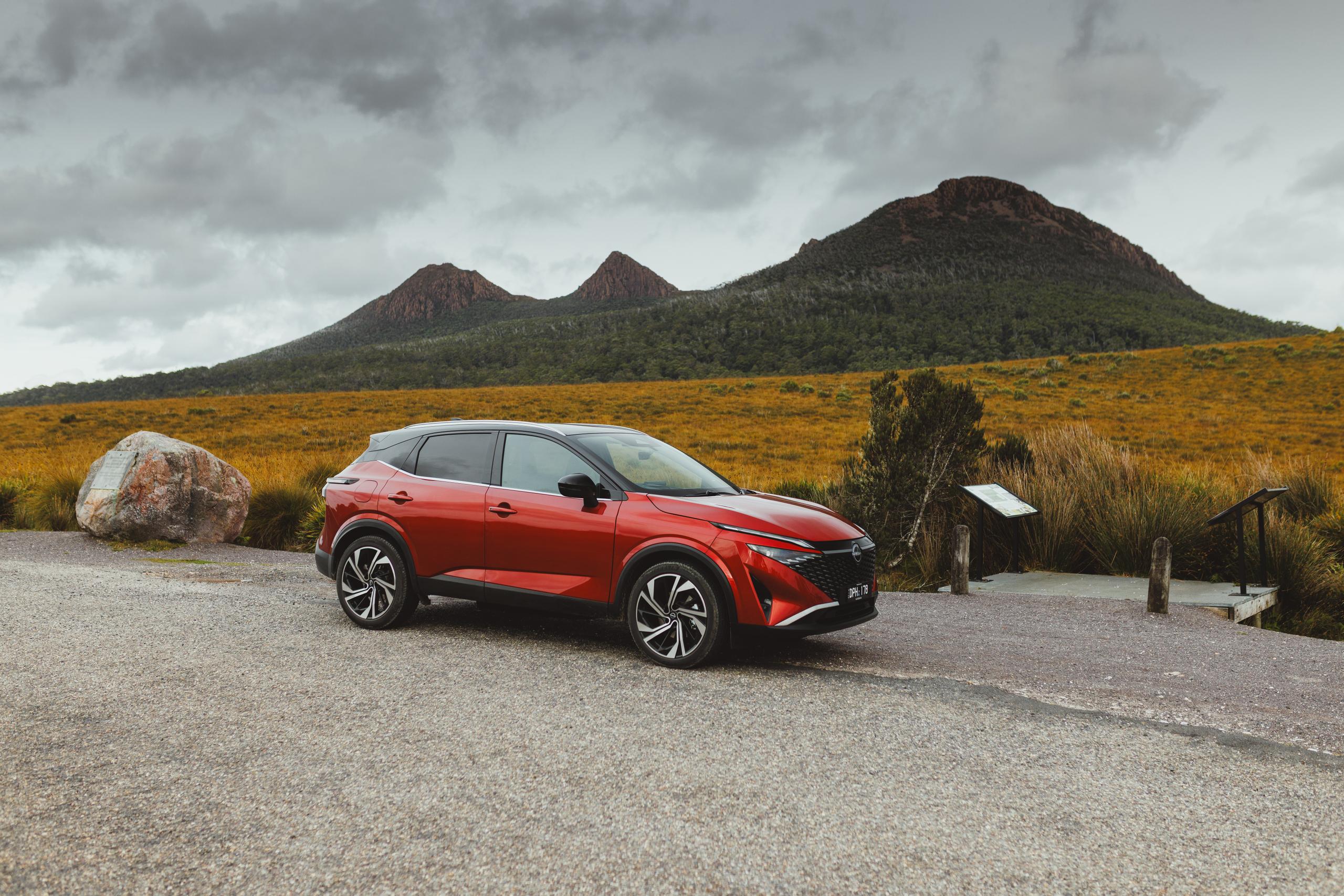 Nissan Qashqai e‑POWER completes second long-distance chapter with a complete lap of Tasmania on a single tank