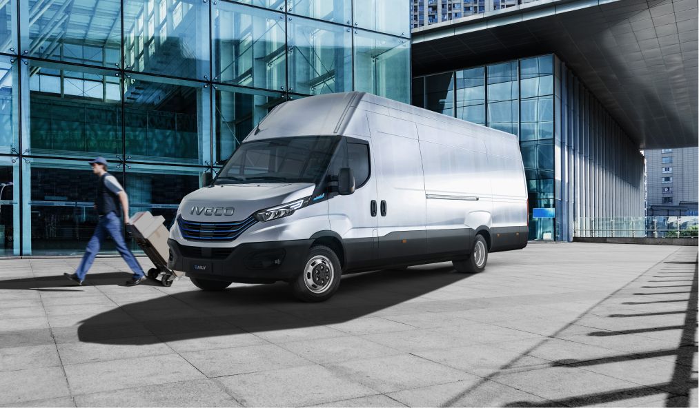Silver IVECO Panel Van
