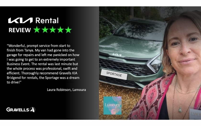 Gravells Kia Rental Reviews | Kia Sportage Rental