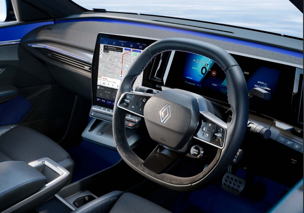 Megane E-Tech Electric interior