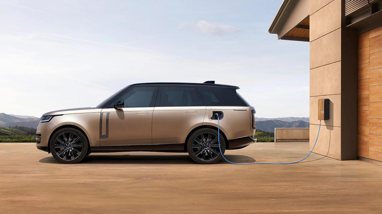 Land Rover On Charge