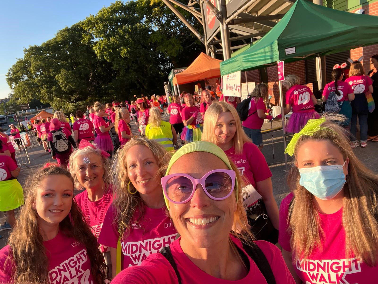 Team Murray walk for St Luke's Hospice